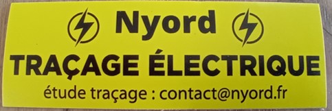 Etiquette de Traçage Electrique