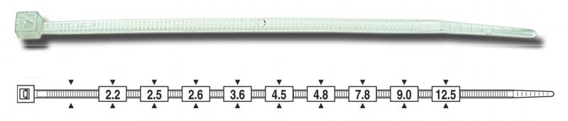 COLLIERS NAT.178X4.8  sachet de 100